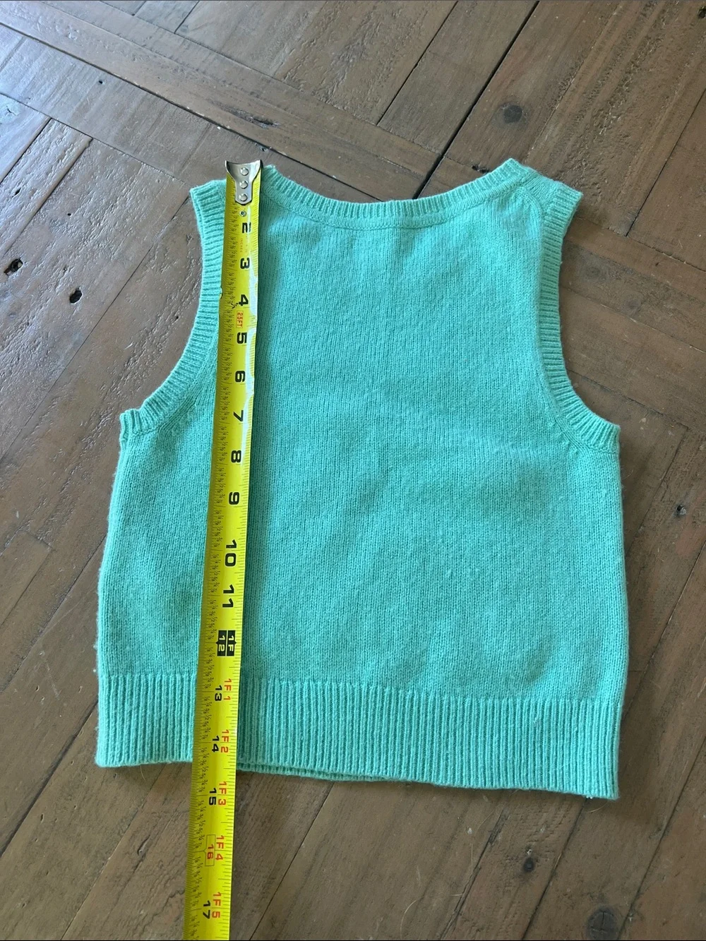 Mini Boden bumble bee rabbit flower knit sweater vest 4-5 years best 3-4 years